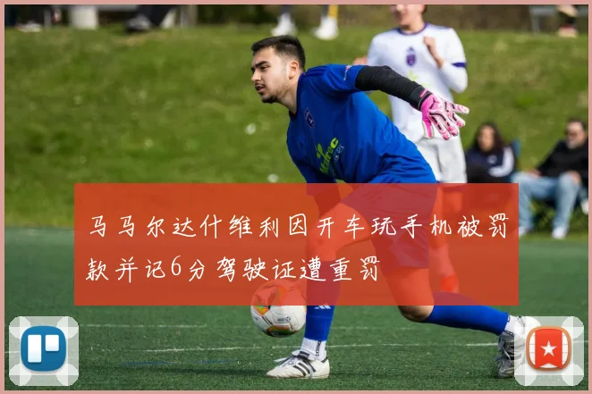 马马尔达什维利因开车玩手机被罚款并记6分驾驶证遭重罚
